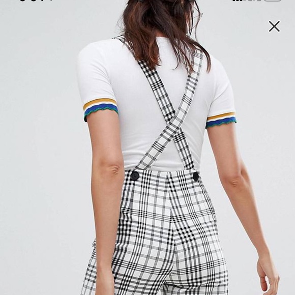 ASOS Check Print Overalls - Picture 3 of 6